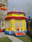 Birthday Cake Bouncer:Entertainers Performers Hong Kong magicians bands musicians parties children shows corporate ­魔術師, 魔術, 幻覺 , 生日慶祝, 魔術表演, 生日會派對, 牌術 ,  生日會派對、小丑、扭汽球、­雜耍雜技, 舞蹈  遊戲, 小丑扭汽球、雜耍雜技 , 高蹺 , 服裝 , 聖誕老人 聖誕節 聖誕樹 聖誕卡  聖誕禮物 慶祝 基督 音樂  樂隊租用 演藝 人員 演出