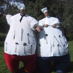 The great food expert: Chef Costume.
