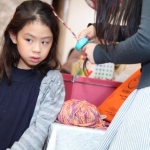 Easy to do - Wrapping the hair to braid with a little string machine. 
