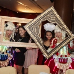 A beautiful photo opportunity with our LED period costume at the Pret-a-manger annual dinner in Hong Kong.