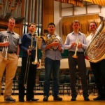 French Horn, Fuegal Horn, Trumpet, Tuba.