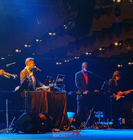 Hong Kong live band Musician performing at a corporate event