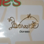 Wire name sample Doreen.