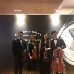 String players at watch maker event