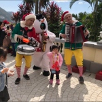 Snowman and elf characters in hk 