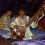 Hong Kong Zither player performing at a annual dinner