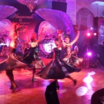 Cancan dancer @AMC (Aberdeen Marin Club) for New Years Eve event.