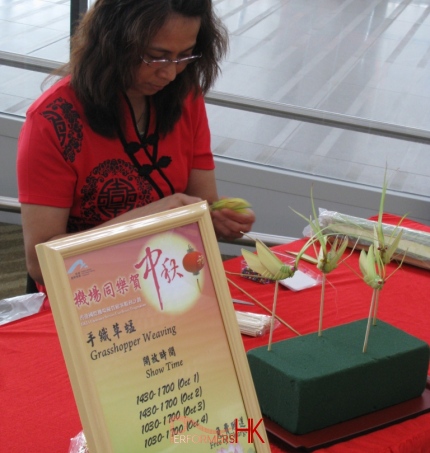 Grasshoppers free gifts form the Hong Kong Airport