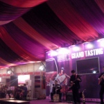 Live band musician in HK performing at Hong Kong Wine and Dine fair