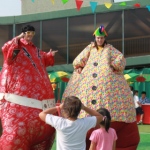 Performing at the Kowloon Tong Club for their family fun day.