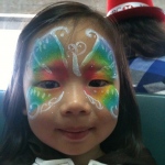 HSBC Christmas event - Rainbow butterfly.