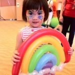 Rainbow balloon is one of the most popular balloons.