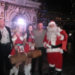 Santa spreading cheer at 1881 Xmas festival in Hong Kong