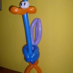 A little blue duck by Anson.