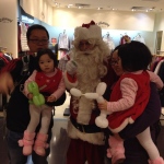 Always a big hit playing santa with any shopping mall in Hong Kong, SOGO Causeway Bay
