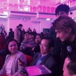 Calvin magic included a lot interaction with the audience.