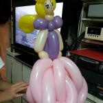 Princess balloon by Oscar.