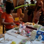 Creating and decorating your own Easter eggs.