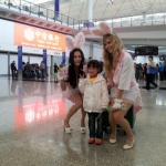 Bunny girls at The HKIA.