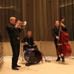 HK live band musician performing at a corporate store opening event