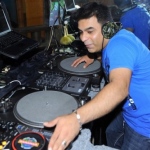 DJ V plays Bollywood, Bhangra and English pop music. 