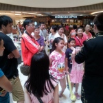 Wowing the crowds at the Popcorn mall.