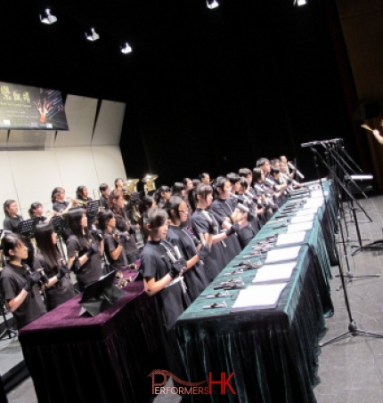 The Hong Kong Bells and Chimes player performing at a corporate event