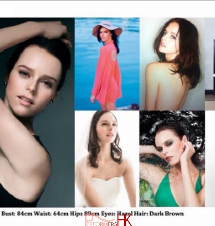 Bronwyn Hong Kong Western female model