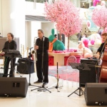 Sax, double bass, Keyboard trio musician at Elements mall