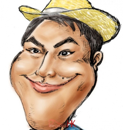 Caricatures in Hong Kong 