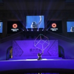 LED Cube performance in Beijing
