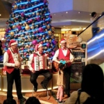 Xmas music Trio performing at Telford Plaza 2015 