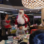 Santa John at a family dinner function in Sha tin