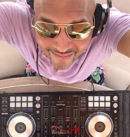 DJ playing on a yatch