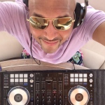 DJ Groove on the decks