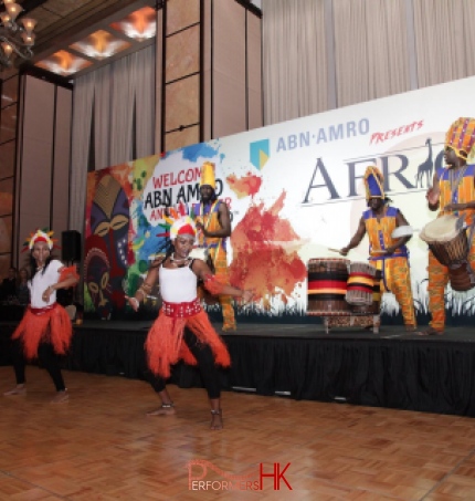 dancers and drummers at fourseasons 