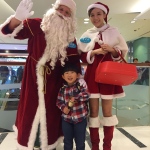 Santa Andy at Maritime Square Hong Kong