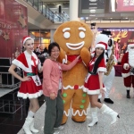 Gingerbread Man at Hong Kong airport