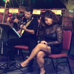 duo performing at mid autumn festival event at Country Club