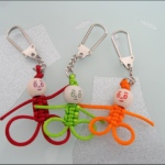 lucky charm person key chain