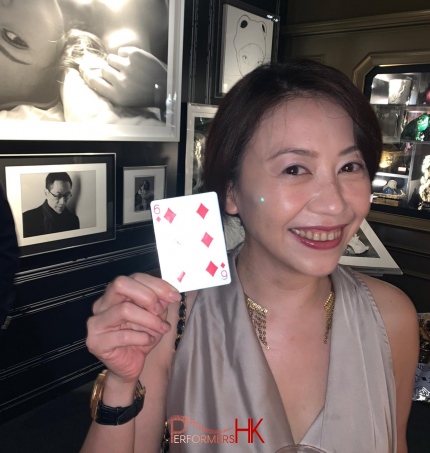 hong kong based magician doing an event for private client