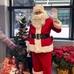Santa Floss @central market christmas event