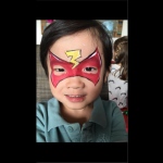 the flash face painting