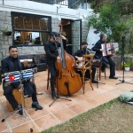 Our Latin style quartet at a wedding function in repulse bay 