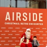 Big Phil Santa @ Airside Mall Kai Tak with small child
