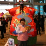 Giant Choi Sun at HKCEC.